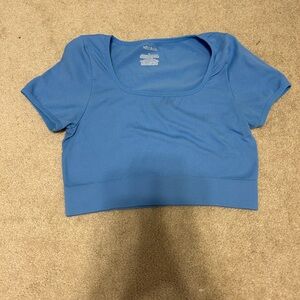 Blue Wild Fable XL Crop Top